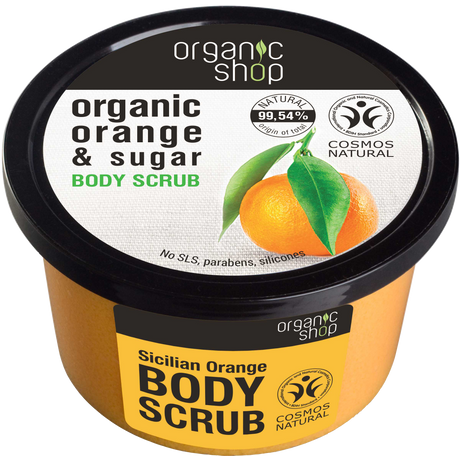 Organic Shop Szicíliai narancs cukros testradír (250 ml)