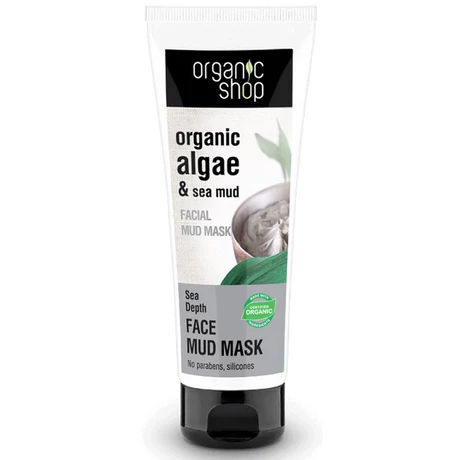 Organic Shop Tengeri mélység iszapos arcpakolás - alga, tengeri iszap (75 ml)