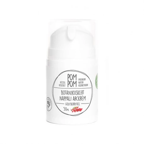 PomPom Botanikuskert nappali krém - 30+ érzékeny bőrre gojival (50 ml)