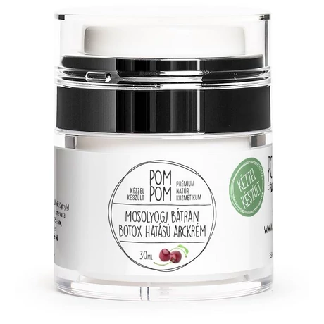 PomPom Mosolyogj bátran - botox hatású arckrém (30 g)