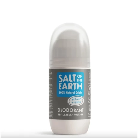 Salt of the Earth Vetiver és citrus újratölthető golyós dezodor (75 ml)
