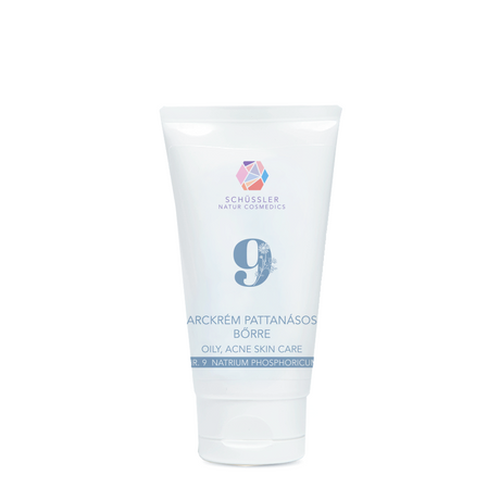 Nr.9 Schüssler natúr arckrém pattanásos bőrre (75 ml)