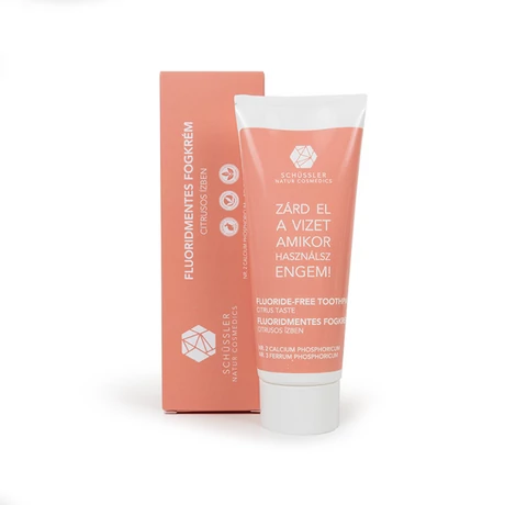 Schüssler natúr fluoridmentes fogkrém - citrusos (75 ml)