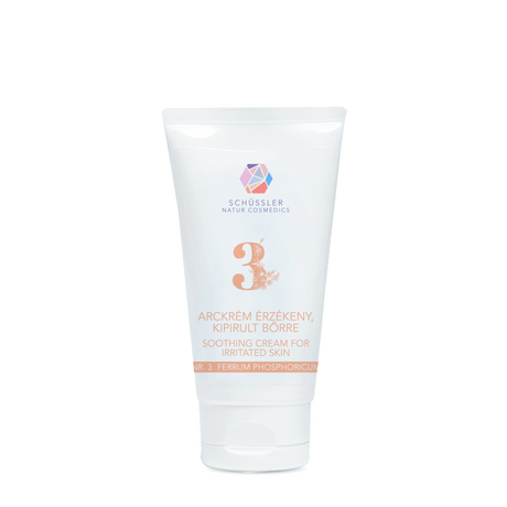 Nr.3 Schüssler natúr arckrém érzékeny, kipirult bőrre (75 ml)