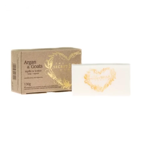 Secret Soap ARGAN &amp; GOATS Argánolaj - kecsketej szappan (130 g)
