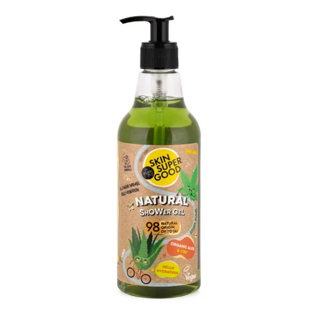 Skin Super Good Természetes "Hello Hydration" tusfürdő (500 ml)