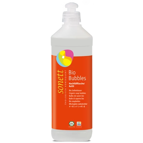 Sonett Bio szappanbuborék fújó utántöltő (500 ml)