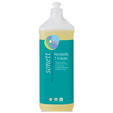 Sonett Folyékony szappan - hét gyógynövényes (1000 ml)