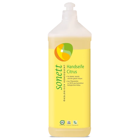 Sonett Folyékony szappan - citrom (1000 ml)
