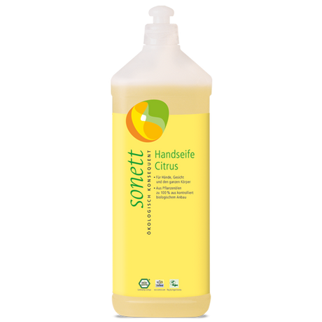 Sonett Folyékony szappan - citrom (1000 ml)