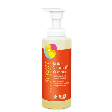 Sonett Gyerek habszappan - körömvirágos (200 ml)