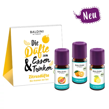 Baldini Bioaroma Szett -  Citrusok