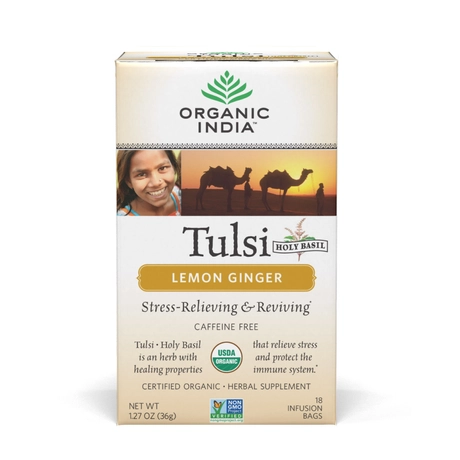 Tulsi filteres tea - Tulsi citrom gyömbér (18 db)