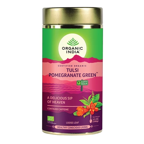 Tulsi szálas tea - Tulsi gránátalmás zöld tea (100 g)