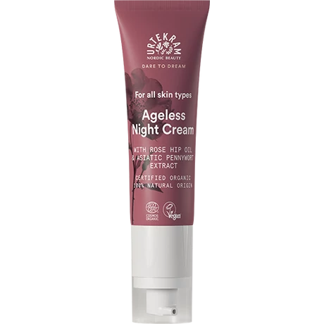 Urtekram Ageless bio éjszakai arckrém - vadrózsa (50 ml)