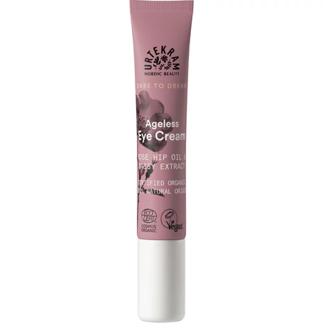 Urtekram Ageless bio szemkörnyékápoló krém - vadrózsa (15 ml)