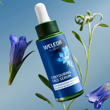 Weleda 50+ Öregedésgátló arcszérum kék enciánnal és havasi gyopárral (30 ml)