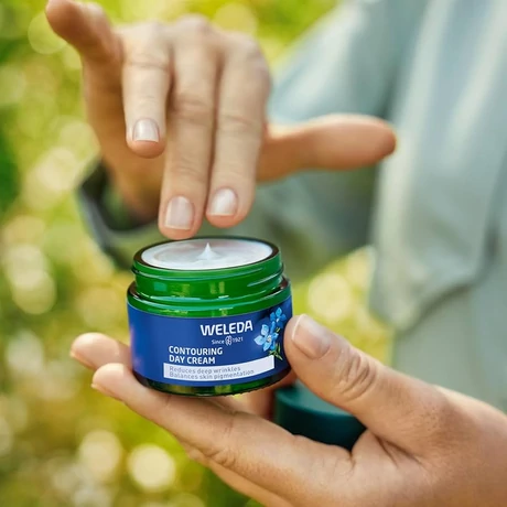 Weleda 50+ Öregedésgátló nappali arckrém kék enciánnal és havasi gyopárral (40 ml)