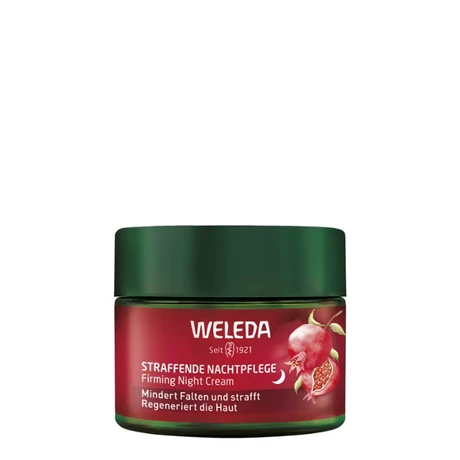 Weleda Bőrfeszesítő éjszakai arckrém - gránátalmas, maca peptidek (40 ml)
