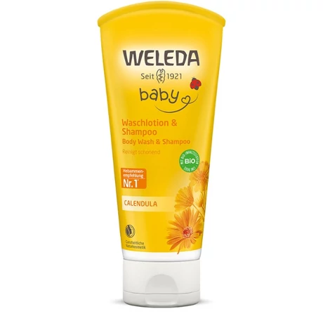 Weleda Calendula baba tusfürdő és sampon 200ml