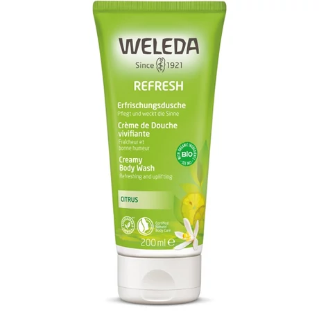 Weleda Citrus frissítő tusfürdő 200ml