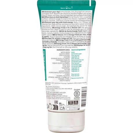 Weleda Férfi 3 in 1 tusfürdő - Energy Fresh (200 ml)