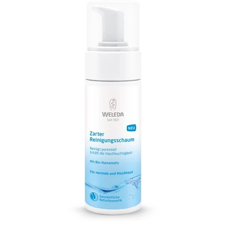 Weleda Gyengéd arctisztító hab normál és kombinált bőrre (150 ml)