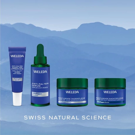 Weleda 50+ Öregedésgátló nappali arckrém kék enciánnal és havasi gyopárral (40 ml)