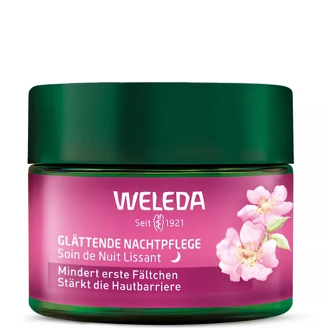 Weleda Bőrsimító éjszakai arckrém vadrózsával és fehér teával (40 ml)