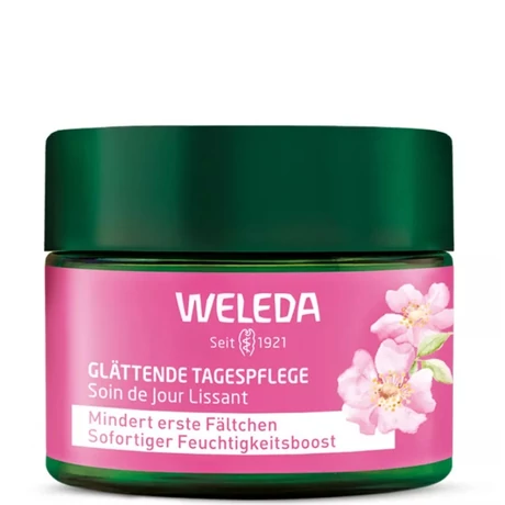 Weleda Bőrsimító nappali arckrém vadrózsával és fehér teával (40 ml)