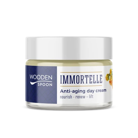 Wooden Spoon Immortelle Anti-ageing nappali arckrém (50 ml)