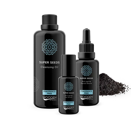 Wooden Spoon Bio Superfood szemkörnyékápoló szérum - érzékeny bőrre (15 ml)