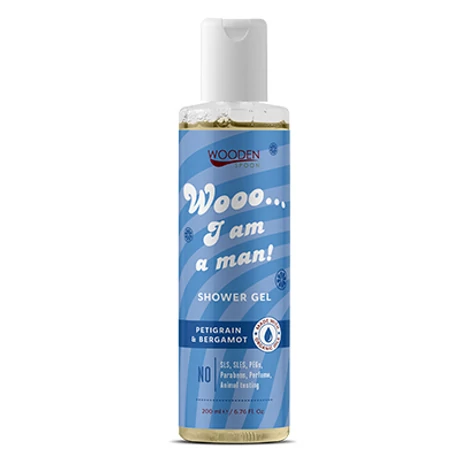 Wooden Spoon Bio tusfürdő - Man (200 ml)