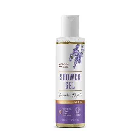 Wooden Spoon Bio tusfürdő - Lavender Nights (200 ml)