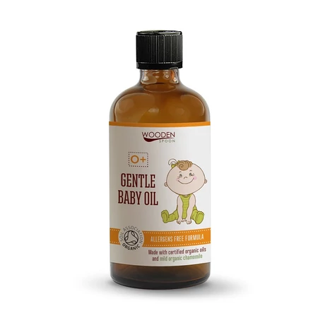 Wooden Spoon Bio gyengéd babaolaj