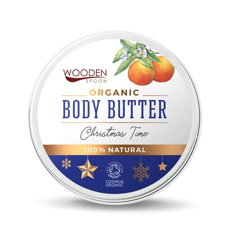Wooden Spoon Bio testápoló vaj - Karácsonyi hangulat limitált kiadás (100 ml)