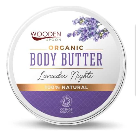 Wooden Spoon Bio testápoló vaj - Levendula álom ÚJ (100 ml)