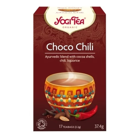Yogi Csokoládé chili tea - filteres (17 db)