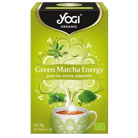 Yogi Matcha Energy Organic bio tea (16 db)
