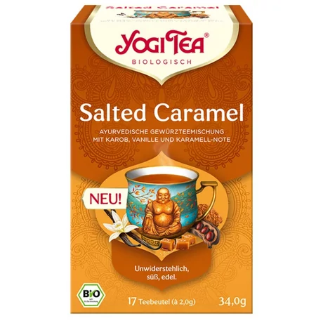 Yogi Sós karamella bio tea (17 db)