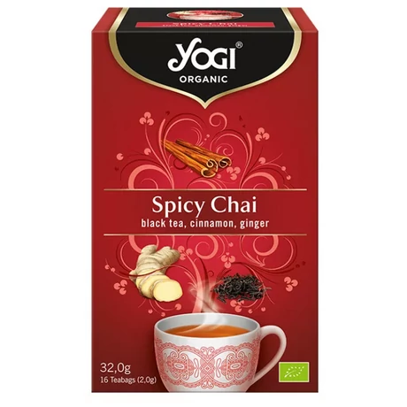 Yogi Spicy Chai Organic bio tea (16 db)