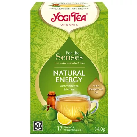 Yogi Bio tea az érzékeknek - Természetes energia (17 db)