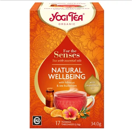 Yogi Bio tea az érzékeknek - Természetes jóllét (17 db)