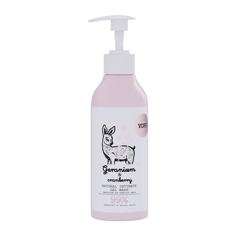 YOPE Geránium és vörös áfonya intim lemosó gél (300 ml)