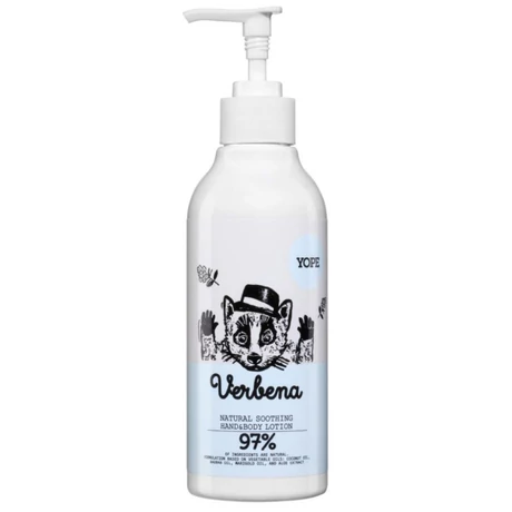 YOPE Verbéna természetes kéz- és testápoló (300 ml)