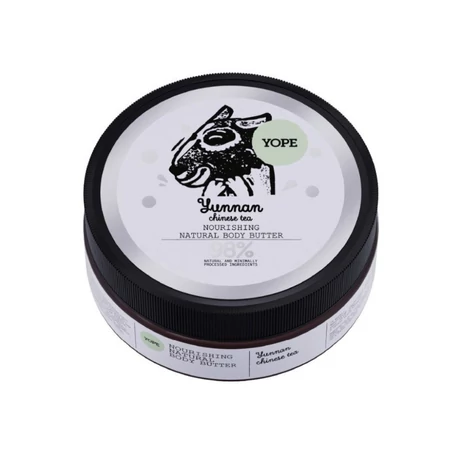 YOPE Zöld tea természetes, tápláló testvaj (200 ml)