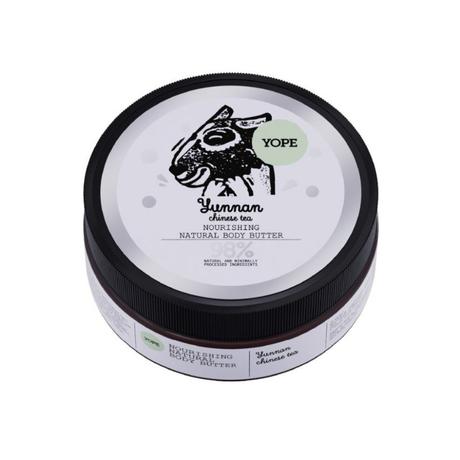 YOPE Zöld tea természetes, tápláló testvaj (200 ml)