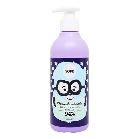 YOPE Kamilla természetes tusoló gél gyermekeknek (400 ml)