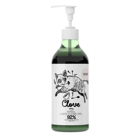 YOPE Szegfűszeg természetes, szagsemlegesítő konyhai szappan (500 ml)