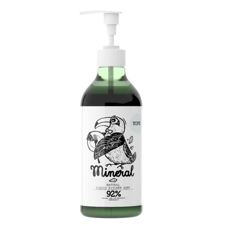 YOPE Tiszta ásvány természetes, szagsemlegesítő konyhai szappan (500 ml)